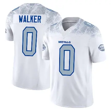 ＃0 Men's Kani Walker White Limited Buffalo Bills 2025 Rivalries Collection Jersey