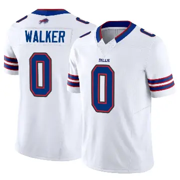 ＃0 Men's Kani Walker White Limited Buffalo Bills Vapor F.U.S.E. Jersey