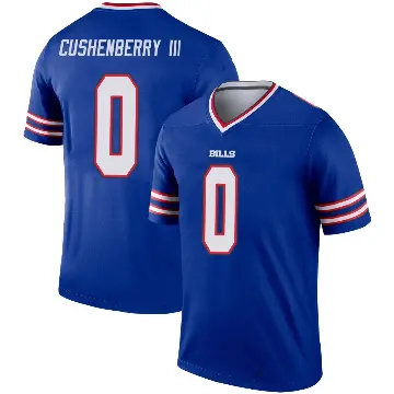 ＃0 Men's Lloyd Cushenberry III Royal Legend Buffalo Bills Jersey