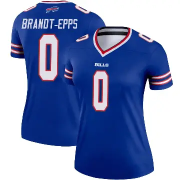 ＃0 Women's Devin Brandt-Epps Royal Legend Buffalo Bills Jersey