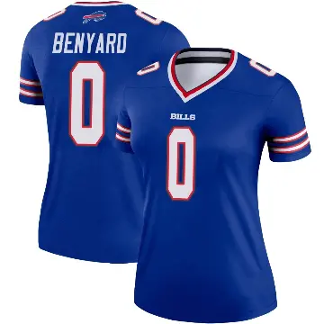 ＃0 Women's Gabriel Benyard Royal Legend Buffalo Bills Jersey