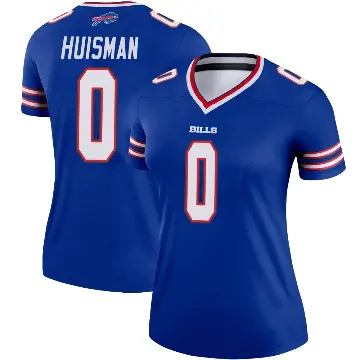 ＃0 Women's Kody Huisman Royal Legend Buffalo Bills Jersey