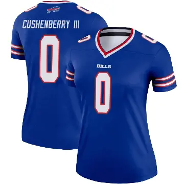 ＃0 Women's Lloyd Cushenberry III Royal Legend Buffalo Bills Jersey
