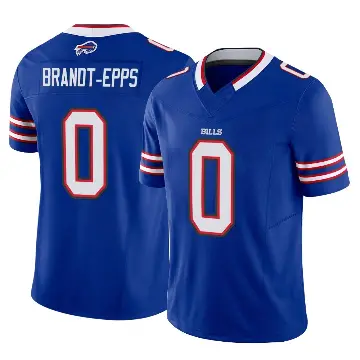 ＃0 Youth Devin Brandt-Epps Royal Limited Buffalo Bills Vapor F.U.S.E. Jersey
