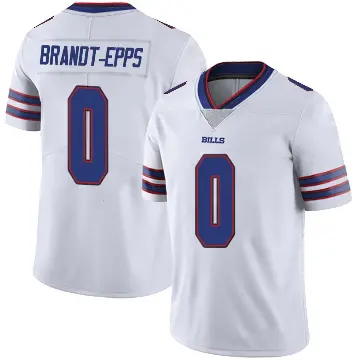 ＃0 Youth Devin Brandt-Epps White Limited Buffalo Bills Color Rush Vapor Untouchable Jersey
