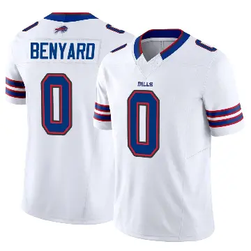 ＃0 Youth Gabriel Benyard White Limited Buffalo Bills Vapor F.U.S.E. Jersey