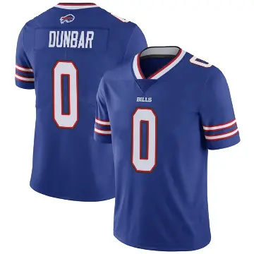 ＃0 Youth Jordan Dunbar Royal Limited Buffalo Bills Team Color Vapor Untouchable Jersey