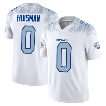 ＃0 Youth Kody Huisman White Limited Buffalo Bills 2025 Rivalries Collection Jersey
