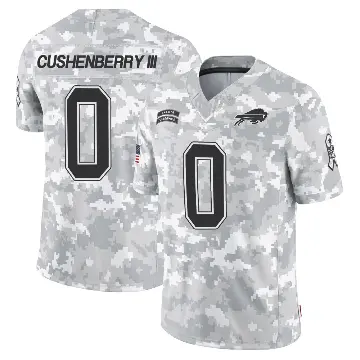 ＃0 Youth Lloyd Cushenberry III Arctic Camo Limited Buffalo Bills 2024 Salute to Service Jersey