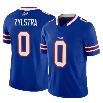 ＃0 Youth Shane Zylstra Royal Limited Buffalo Bills Vapor F.U.S.E. Jersey
