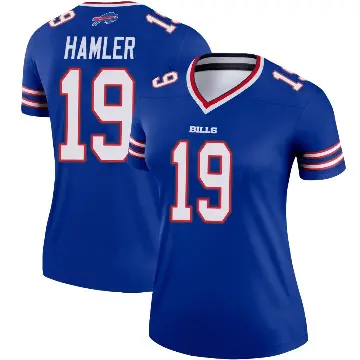 ＃19 Women's KJ Hamler Royal Legend Buffalo Bills Jersey