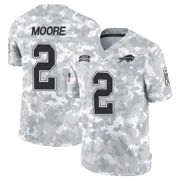 ＃2 Men's DJ Moore Arctic Camo Limited Buffalo Bills 2024 Salute to Service Jersey