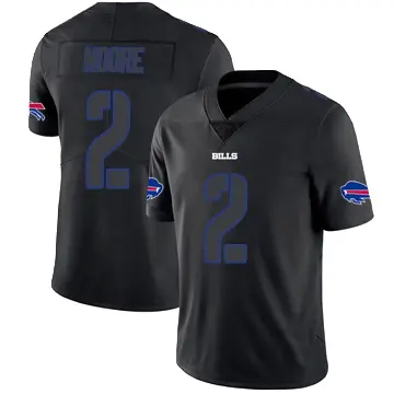 ＃2 Youth DJ Moore Black Impact Limited Buffalo Bills Jersey