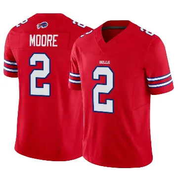 ＃2 Youth DJ Moore Red Limited Buffalo Bills Vapor F.U.S.E. Jersey