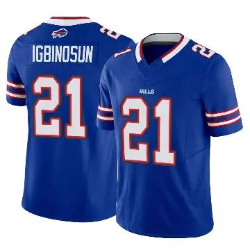 ＃21 Youth Davison Igbinosun Royal Limited Buffalo Bills Vapor F.U.S.E. Jersey