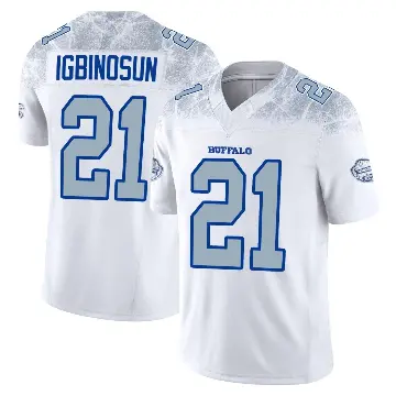 ＃21 Youth Davison Igbinosun White Limited Buffalo Bills 2025 Rivalries Collection Jersey