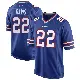 ＃22 Men's Vontae Davis Royal Blue Game Buffalo Bills Team Color Jersey