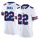 ＃22 Men's Vontae Davis White Limited Buffalo Bills Vapor F.U.S.E. Jersey