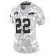 ＃22 Women's Vontae Davis Arctic Camo Limited Buffalo Bills 2024 Salute to Service Jersey