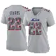 ＃22 Women's Vontae Davis Gray Game Buffalo Bills Atmosphere Fashion Jersey