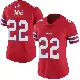 ＃22 Women's Vontae Davis Red Limited Buffalo Bills Color Rush Vapor Untouchable Jersey