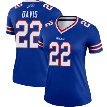 ＃22 Women's Vontae Davis Royal Legend Buffalo Bills Jersey