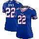 ＃22 Women's Vontae Davis Royal Legend Buffalo Bills Jersey
