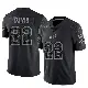 ＃22 Youth Vontae Davis Black Limited Buffalo Bills Reflective Jersey