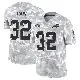 ＃32 Men's Deon Cain Arctic Camo Limited Buffalo Bills 2024 Salute to Service Jersey