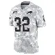 ＃32 Men's Deon Cain Arctic Camo Limited Buffalo Bills 2024 Salute to Service Jersey