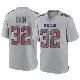 ＃32 Men's Deon Cain Gray Game Buffalo Bills Atmosphere Fashion Jersey