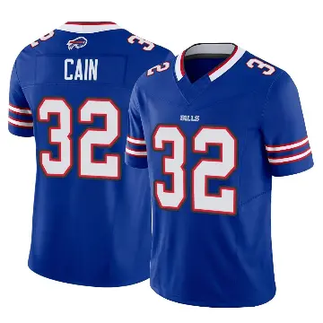 ＃32 Men's Deon Cain Royal Limited Buffalo Bills Vapor F.U.S.E. Jersey