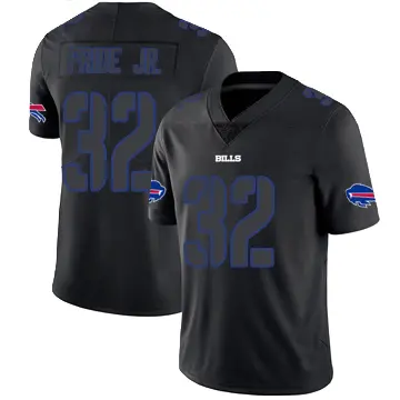 ＃32 Men's Toriano Pride Jr. Black Impact Limited Buffalo Bills Jersey