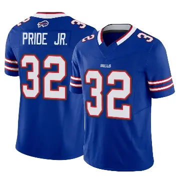 ＃32 Men's Toriano Pride Jr. Royal Limited Buffalo Bills Vapor F.U.S.E. Jersey