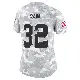 ＃32 Women's Deon Cain Arctic Camo Limited Buffalo Bills 2024 Salute to Service Jersey