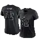 ＃32 Women's Deon Cain Black Limited Buffalo Bills Reflective Jersey