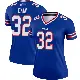 ＃32 Women's Deon Cain Royal Legend Buffalo Bills Jersey