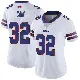 ＃32 Women's Deon Cain White Limited Buffalo Bills Color Rush Vapor Untouchable Jersey