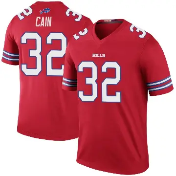 ＃32 Youth Deon Cain Red Legend Buffalo Bills Color Rush Jersey