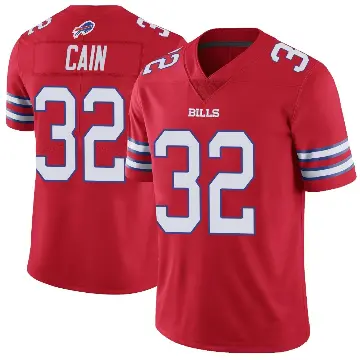＃32 Youth Deon Cain Red Limited Buffalo Bills Color Rush Vapor Untouchable Jersey