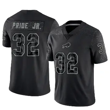 ＃32 Youth Toriano Pride Jr. Black Limited Buffalo Bills Reflective Jersey