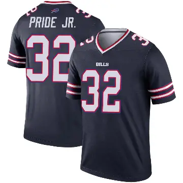 ＃32 Youth Toriano Pride Jr. Navy Legend Buffalo Bills Inverted Jersey