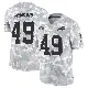 ＃49 Men's Keonta Jenkins Arctic Camo Limited Buffalo Bills 2024 Salute to Service Jersey
