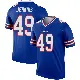 ＃49 Men's Keonta Jenkins Royal Legend Buffalo Bills Jersey