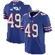 ＃49 Men's Keonta Jenkins Royal Limited Buffalo Bills Team Color Vapor Untouchable Jersey
