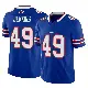 ＃49 Men's Keonta Jenkins Royal Limited Buffalo Bills Vapor F.U.S.E. Jersey