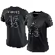 ＃49 Women's Keonta Jenkins Black Limited Buffalo Bills Reflective Jersey