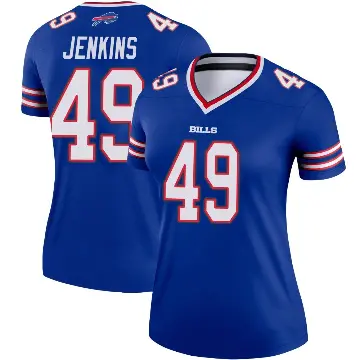 ＃49 Women's Keonta Jenkins Royal Legend Buffalo Bills Jersey