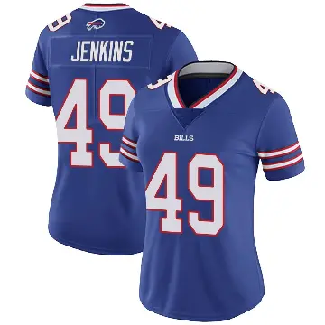 ＃49 Women's Keonta Jenkins Royal Limited Buffalo Bills Team Color Vapor Untouchable Jersey