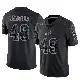 ＃49 Youth Keonta Jenkins Black Limited Buffalo Bills Reflective Jersey